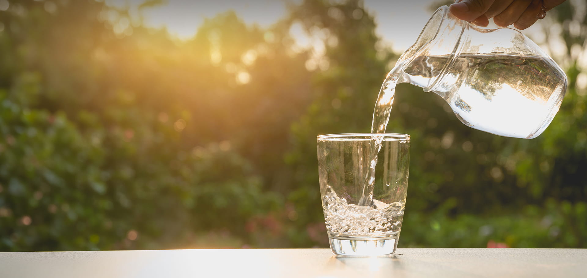 맑은 물의 시작,